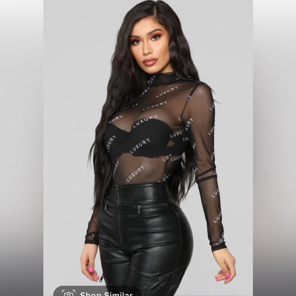 Fashion Nova luxury bodysuit🖤 - Picture 4 of 10